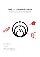 Steel curtain walls for reuse