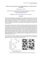 Simulation of self-healing by further hydration in cement-based materials (abstract)