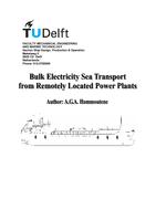 Bulk Electricity Sea Transport from Remotely Located Power Plants