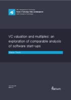 VC valuation and multiples: an exploration of comparable analysis of software start-ups