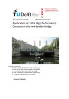 Application of Ultra High Performance Concrete in the new Leiden Bridge