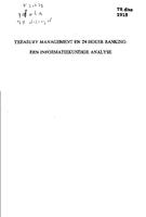 Treasury management en in-house banking: Een informatiekundige analyse
