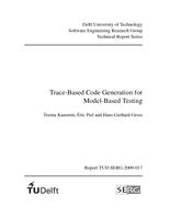 Trace-Based Code Generation for Model-Based Testing
