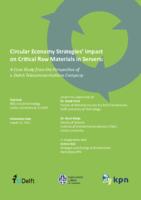 Circular Economy Strategies’ Impact on Critical Raw Materials in Servers