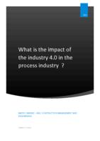 What is the impact of the industry 4.0 in the process industry?