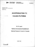 An Introduction to Kalman filtering