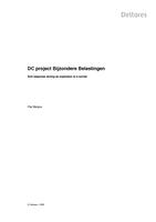 DC project Bijzondere Belastingen: Soil response during an explosion in a tunnel