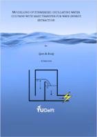 Modelling of submerged oscillating water columns with mass transfer for wave energy extraction
