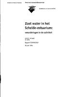 Zoet water in het Schelde-estuarium: Veranderingen in de saliniteit