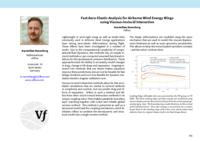 Fast Aero-Elastic Analysis for Airborne Wind Energy Wings using Viscous-Inviscid Interaction