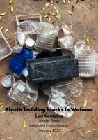 Plastic building blocks in Watamu
