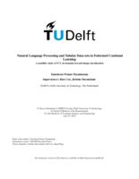 Natural Language Processing and Tabular Data sets in Federated Continual Learning