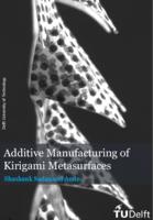 Additive Manufacturing of Kirigami Metasurfaces