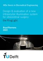 Design & evaluation of a new intraocular illumination system for vitreoretinal surgery: the RingLight