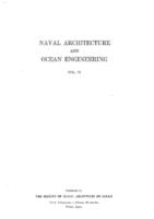 Contents of the Selected Papers from the Journal of The Society of Naval Architects of Japan, Volume 21