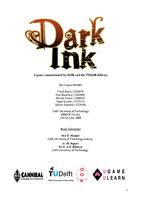 Dark Ink: A game commissioned by DOK and the TUDelft Library