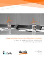 Understanding the success of wind cooperatives: A search for key determinants of the success of Dutch wind energy cooperatives