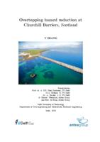 Overtopping hazard reduction at Churchill Barriers, Scotland