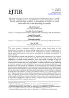 Climate change in asset management of infrastructure: A risk-based methodology applied to disruption of traffic on road networks due to the flooding of tunnels