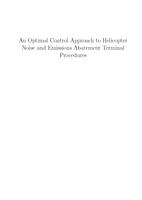 An Optimal Control Approach to Helicopter Noise and Emissions Abatement Terminal Procedures