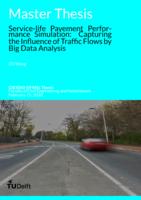 Service-life Pavement Performance Simulation: Capturing the Influence of Traffic Flows by Big Data Analysis