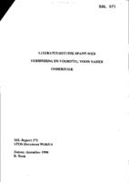 Literatuurstudie pant-web verbinding en voorstel voor nader onderzoek, STOS Dokument 99.065/A
