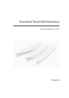 Procedural Vessel Hull Generation