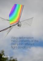 Wing deformation measurements of the DelFly II in different flight conditions