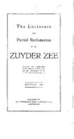 The enclosure and partial reclamation of the Zuyderzee