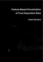 Feature-Based Visualization of Time-Dependent Data