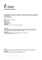 Fundamentals and contributions to validation of constructive computational methodologies