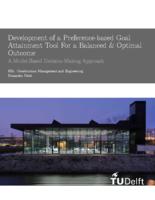 Development of a Preference-based Goal Attainment Tool For a Balanced and Optimal Outcome