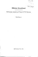 Efficient Broadband: Performance analysis and design of ATM networks
