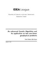 An enhanced Genetic Algorithm and its application on two non-linear geophysical problems