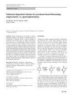Substrate-dependent kinetics in tyrosinase-based biosensing: Amperometry vs. spectrophotometry