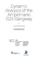 Dynamic Analysis of the Ampelmann G25 Gangway.