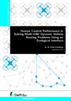 Human Control Performance in Solving Multi-UAV Dynamic Vehicle Routing Problems Using an Ecological Interface