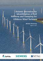 Seismic Inversion for Identification of Soil Stiffness and Damping for Offshore Wind Turbines