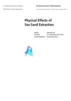 Physical Effects of Sea Sand Extraction / Fysische effecten van zeezandwinning