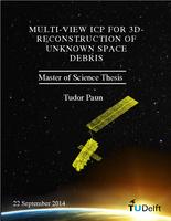 Multi-View ICP for 3D reconstruction of unknown space debris