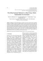 The Observational Method in a Real Time Multi-Stakeholder Environment