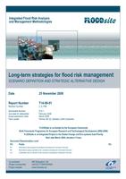 Long-term strategies for flood risk management: Scenario definition and strategic alternative design