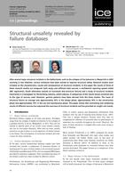 Structural unsafety revealed by failure databases