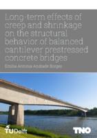 Long-term effects of creep and shrinkage on the structural behavior of balanced cantilever prestressed concrete bridges