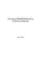 A combined BEM/FEM method for IC substrate modeling