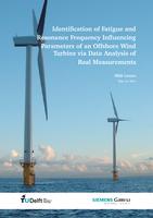 Identification of Fatigue and Resonance Frequency Influencing Parameters of an Offshore Wind Turbine via Data Analysis of Real Measurements