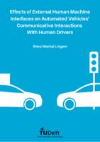 Effects of External Human Machine Interfaces on Automated Vehicles' Communicative Interactions With Human Drivers