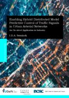 Enabling Hybrid Distributed Model Predictive Control of Traffic Signals In Urban Arterial Networks