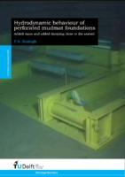 Hydrodynamic behaviour of perforated mudmat foundations