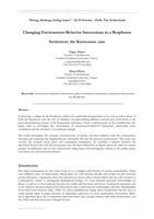 Changing environment-behavior interactions in a Bosphorus settlement: The Kurucesme case